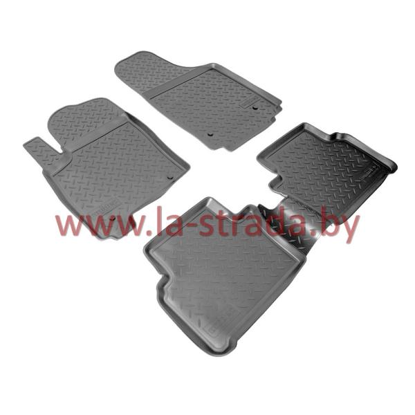 Комплект резиновых автомобильных ковриков OPEL MERIVA 2003-2010
