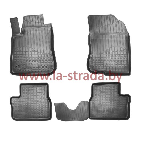 Комплект резиновых автомобильных ковриков PEUGEOT 2008 2013-