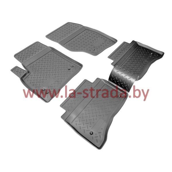 Комплект резиновых автомобильных ковриков PORSCHE CAYENNE 2002-2010