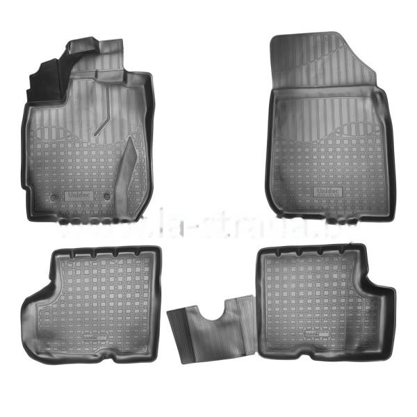 Комплект резиновых автомобильных ковриков RENAULT DUSTER 2014-