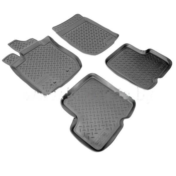 Комплект резиновых автомобильных ковриков RENAULT LOGAN 2004-2007