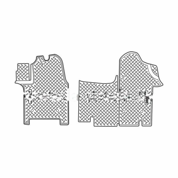 Комплект резиновых автомобильных ковриков RENAULT MASTER 2003-2010