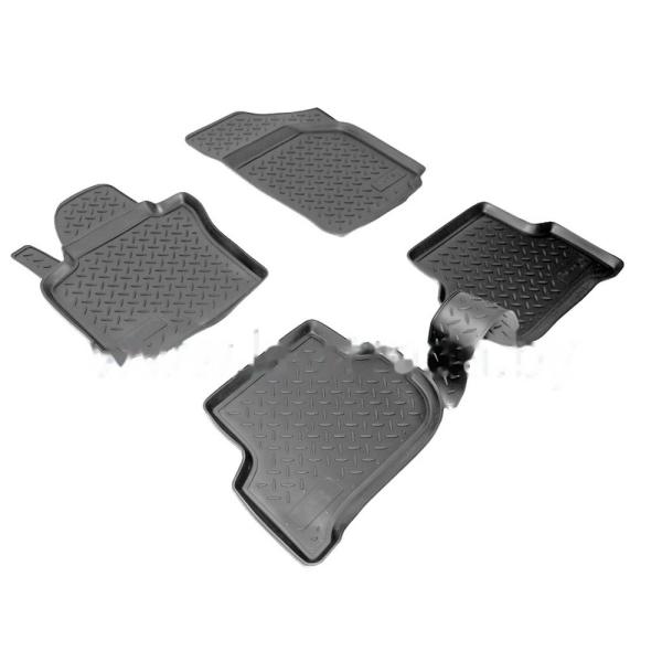 Комплект резиновых автомобильных ковриков SEAT ALTEA 2004-