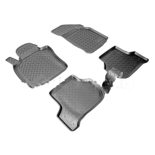 Комплект резиновых автомобильных ковриков SEAT LEON 2005-2012
