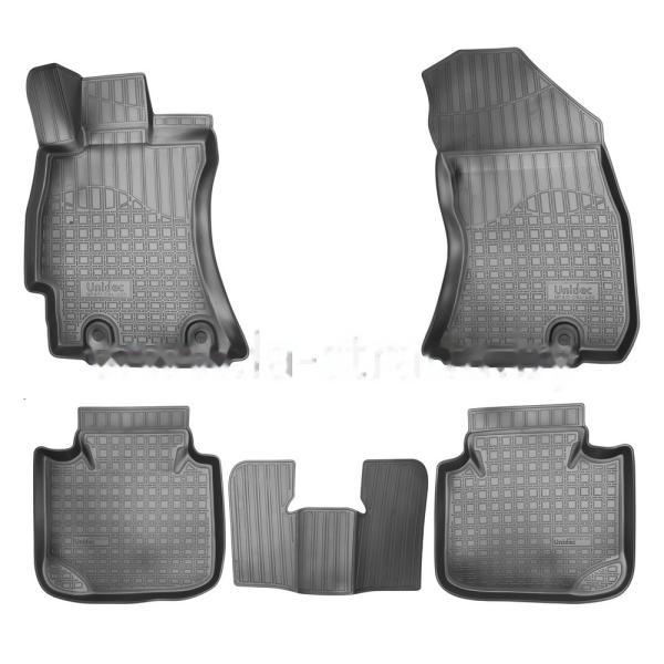 Комплект резиновых автомобильных ковриков SUBARU OUTBACK 2014-