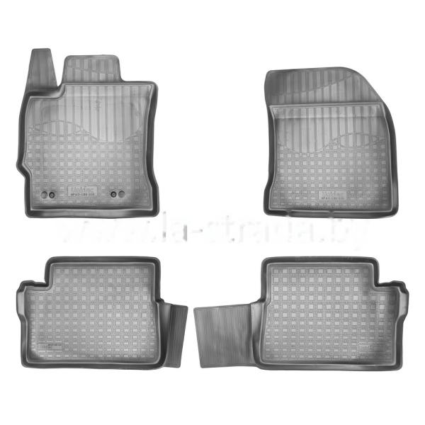 Комплект резиновых автомобильных ковриков TOYOTA AURIS (E180) 2013-