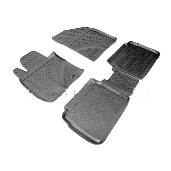 Комплект резиновых автомобильных ковриков TOYOTA AVENSIS 2009-2018