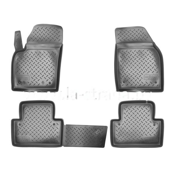 Комплект резиновых автомобильных ковриков VOLVO C30 2006-