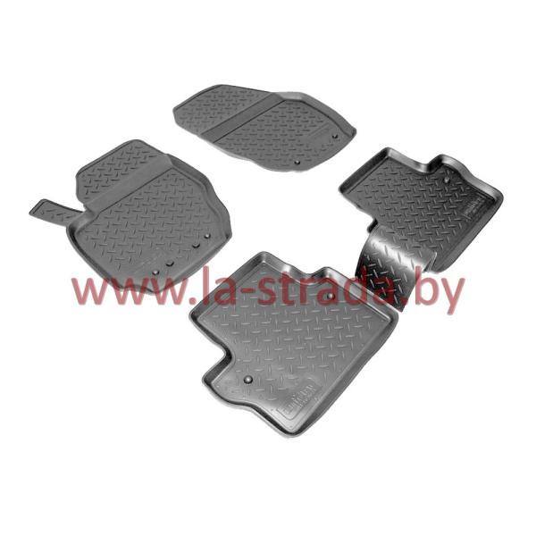 Комплект резиновых автомобильных ковриков VOLVO XC70 2005-2007