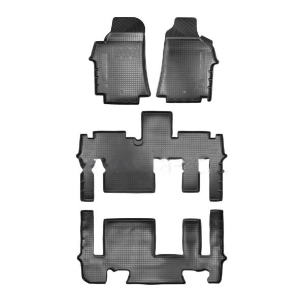 Комплект резиновых автомобильных ковриков HYUNDAI H100 2004-