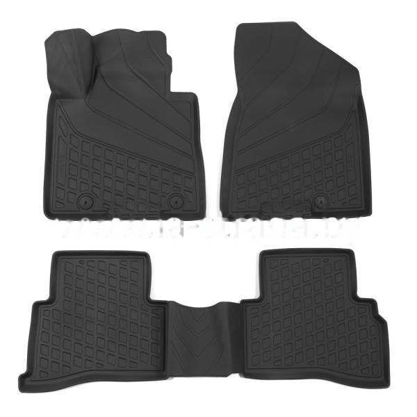 Комплект резиновых автомобильных ковриков HYUNDAI TUCSON 2015-