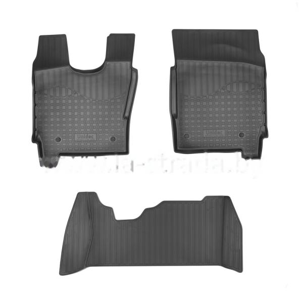 Комплект резиновых автомобильных ковриков IVECO EUROCARGO 1991-