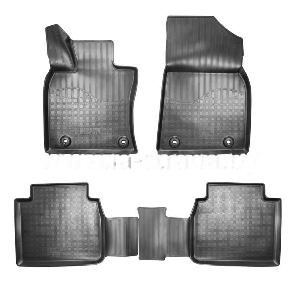 Комплект резиновых автомобильных ковриков LEXUS ES350 2013-