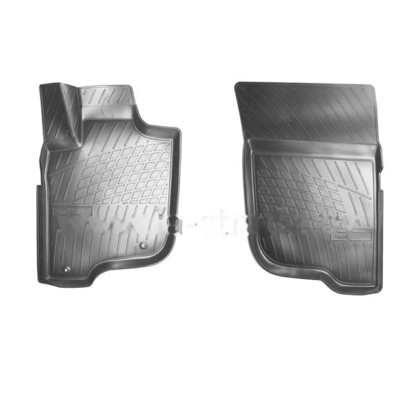Комплект резиновых автомобильных ковриков MITSUBISHI L200 2010-2015