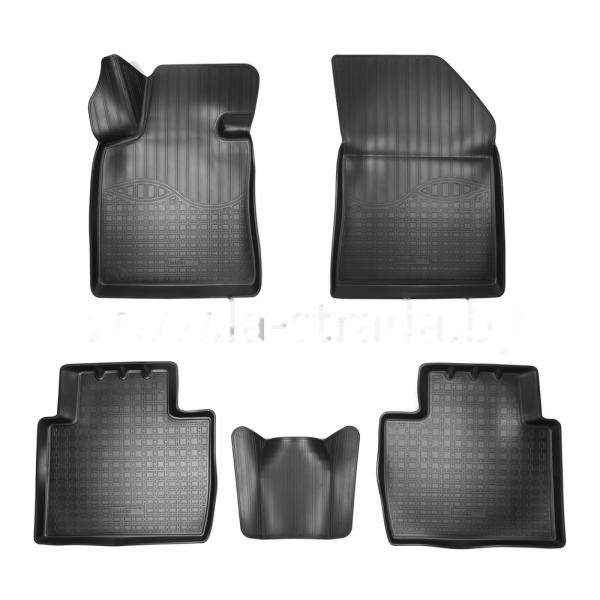 Комплект резиновых автомобильных ковриков PEUGEOT 508 2010-