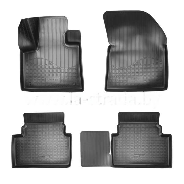 Комплект резиновых автомобильных ковриков CITROEN C5 2018-