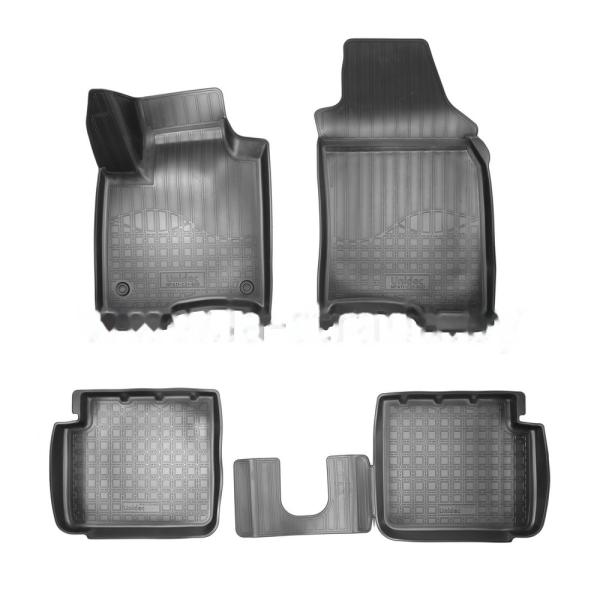 Комплект резиновых автомобильных ковриков FIAT PANDA 2003-2012