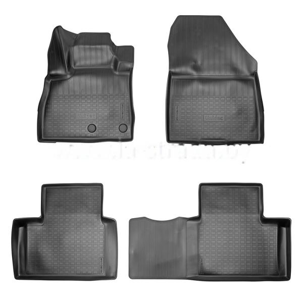 Комплект резиновых автомобильных ковриков RENAULT SCENIC 2009-2016