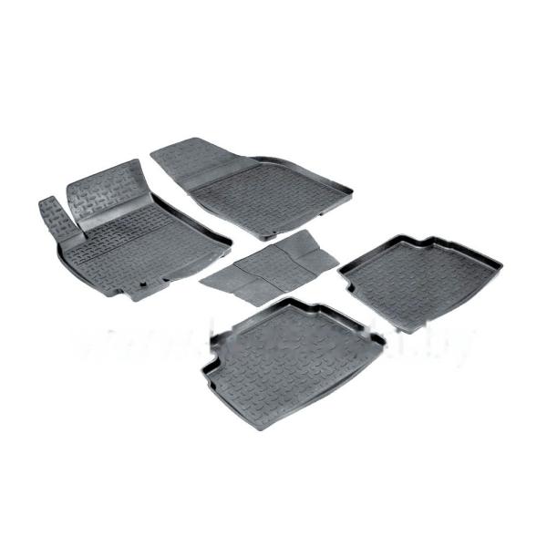 Комплект резиновых автомобильных ковриков CHEVROLET LACETTI 2004-2013