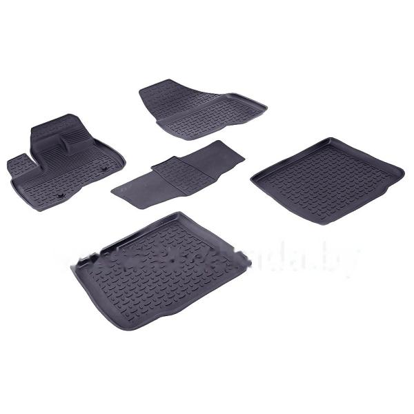 Комплект резиновых автомобильных ковриков FORD EXPLORER 2005-2010