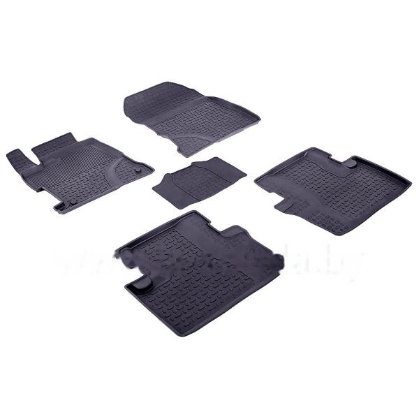 Комплект резиновых автомобильных ковриков HONDA CIVIC 2012-2016