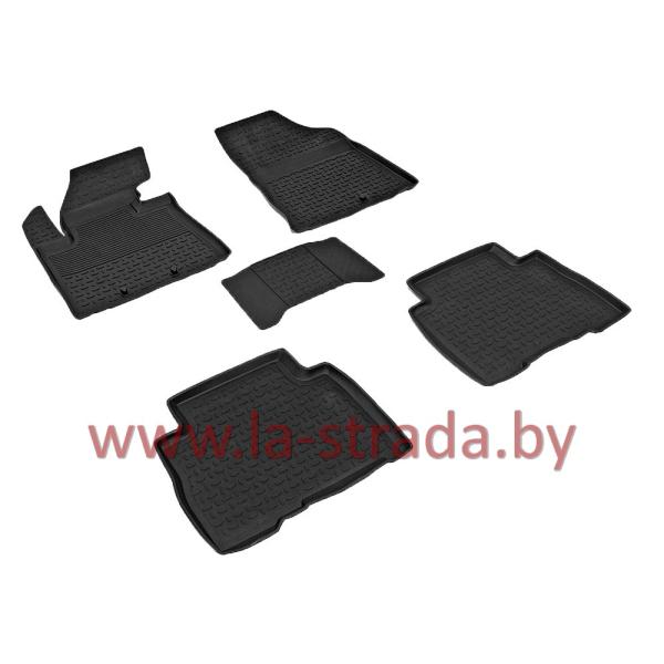Комплект резиновых автомобильных ковриков KIA SORENTO 2009-2014