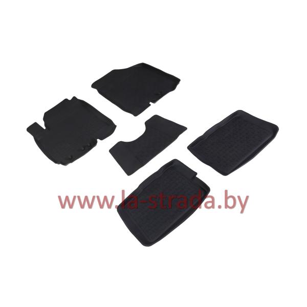 Комплект резиновых автомобильных ковриков KIA SOUL 2009-