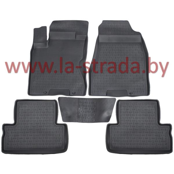 Комплект резиновых автомобильных ковриков NISSAN X-TRAIL T31 2007-