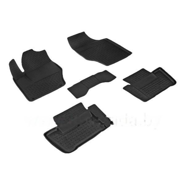 Комплект резиновых автомобильных ковриков PEUGEOT 308 2007-2011