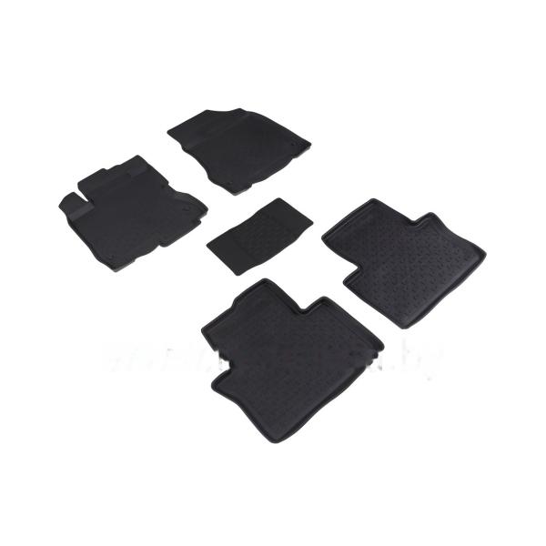 Комплект резиновых автомобильных ковриков RENAULT KOLEOS 2008-2017