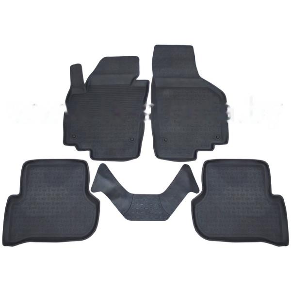 Комплект резиновых автомобильных ковриков SKODA YETI 2000-