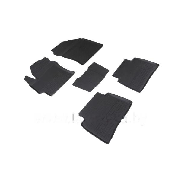 Комплект резиновых автомобильных ковриков TOYOTA COROLLA 2013-2018