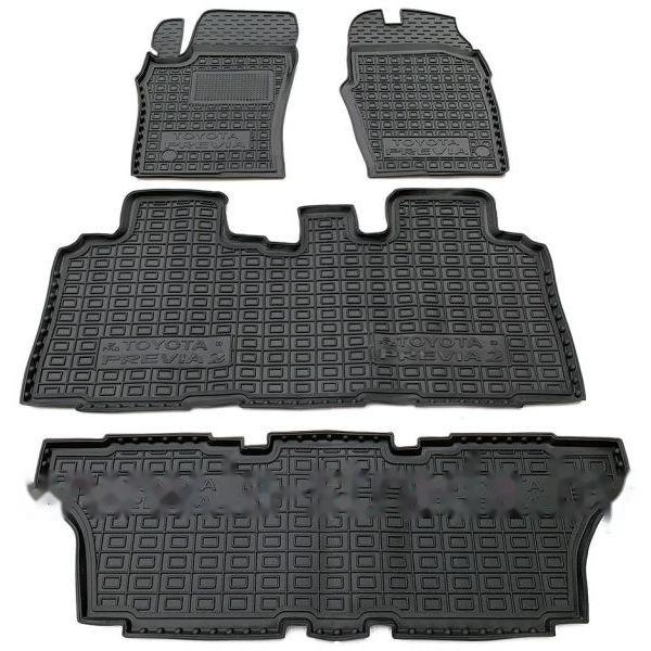 Комплект резиновых автомобильных ковриков TOYOTA PREVIA 2000-2005